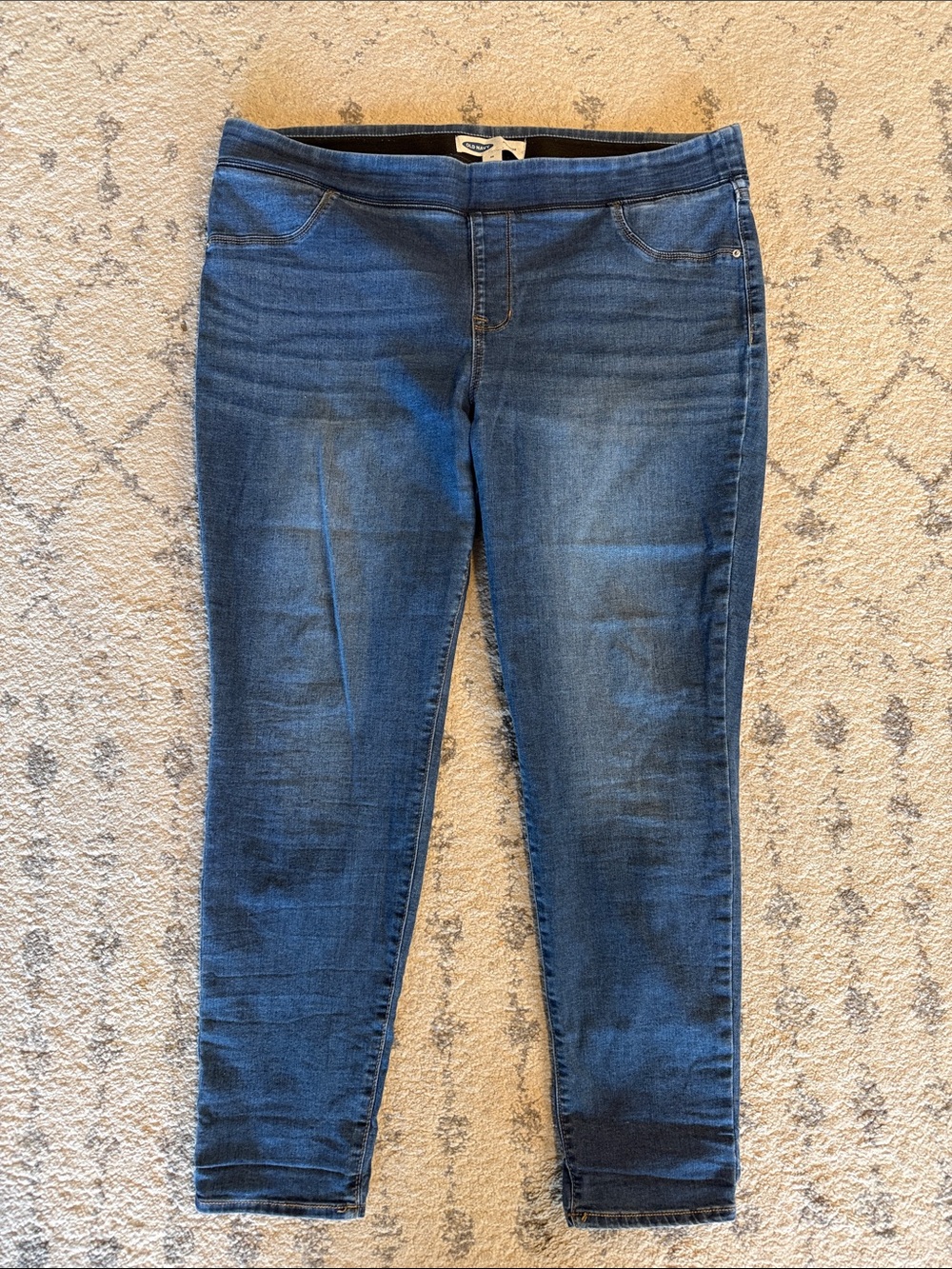 Old Navy Dark Blue Rockstar Skinny Jeans